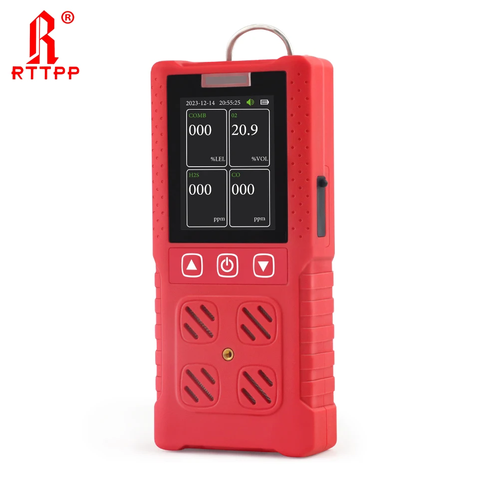 Factory price Explosion-proof CE ATEX Limited space Multi-gas detector O2 CO H2S Toxic and Hazardous four in one Gas Detector