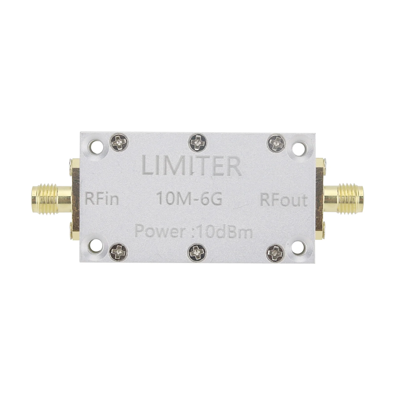 PIN Diode RF Limiter with CNC Shell Compact Size 10M-6GHz Power 0dBm/10dBm