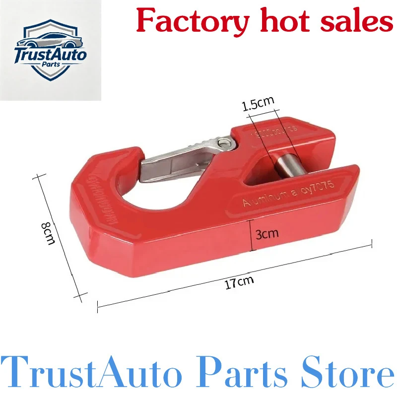 TrustAuto Parts Store Is Having A Hot Salejdm Towing Winch 4X4 Aluminium Stainls Steel Auto Real Trailer Tow Hook