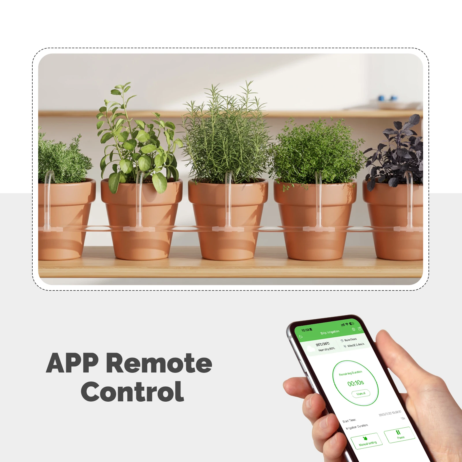 Döngüsel Sulama Modlu Akıllı S - Drip Irrigation Kit incelemesi ve fiyatı