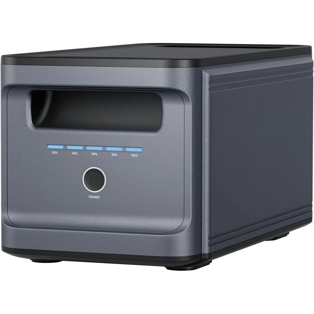 

Extra Battery 1536Wh LiFePO4 Battery, pairs with Ark2000, Expandable up to 4.6kWh, 1.3 Hr Fast Charge, App, 2000W Solar Generato