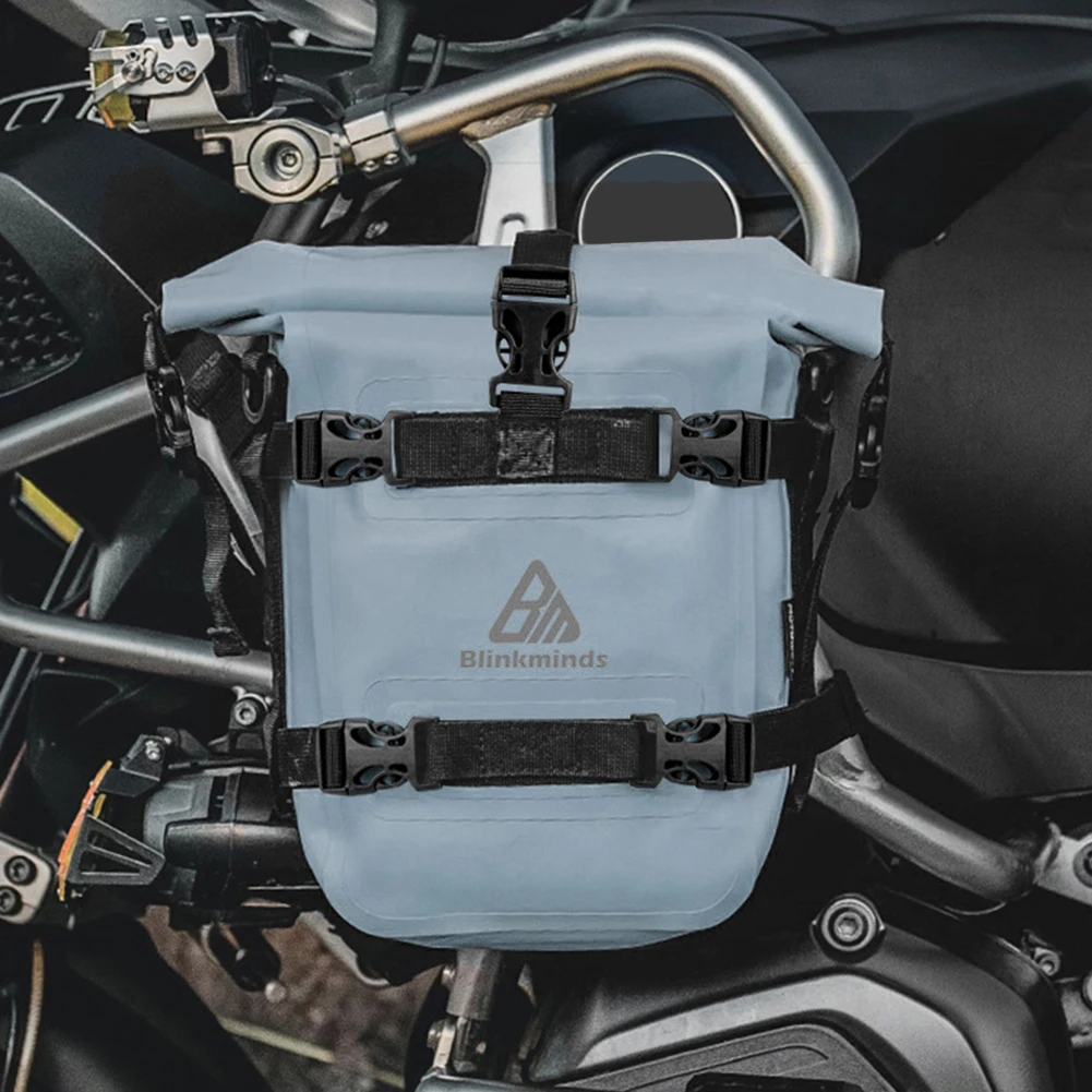 Motorcycle Tail Bag Waterproof with Shoulder Strap Motorbike Rear Rack Trunk Storage Bag Waterproof Travel Bag Motor Accessories