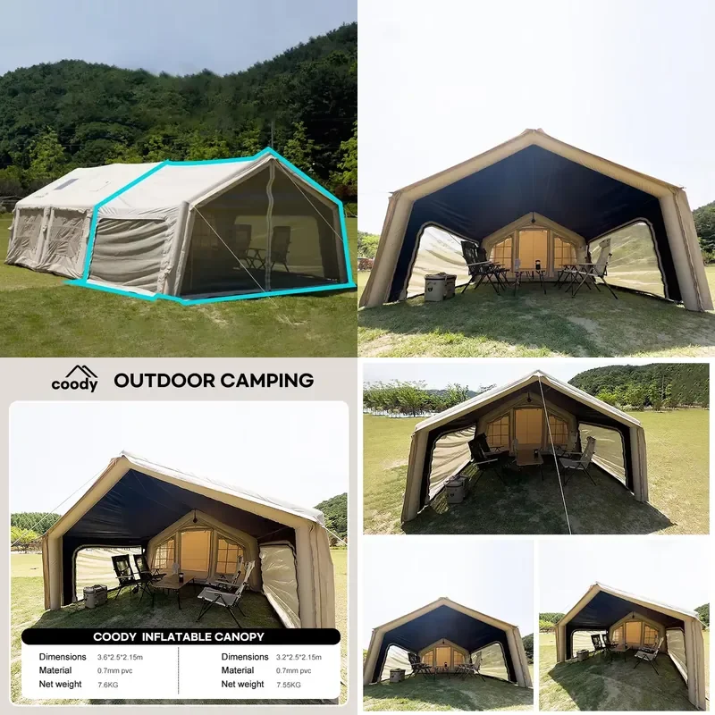 COODY INFLATABLE CANOPY Large Outdoor Family Camping Inflatable Canopy