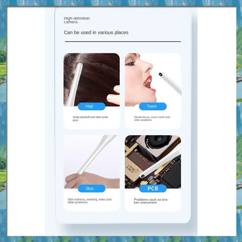 Mar.Wireless Camera Wifi Home Endoscopy Inside Check Assistant Endoscope HD Video Android