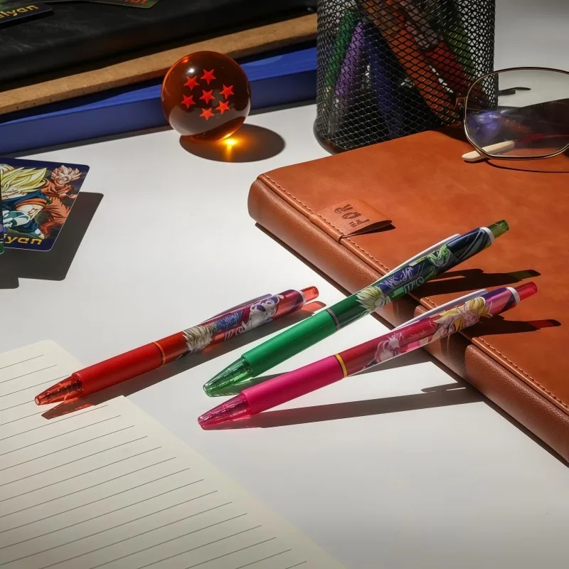 Dragon Ball 0.5mm quick dry retractable pen cartoon anime Super Saiyan Goku Frieza Vegeta, student signature pen stationery gift view 3
