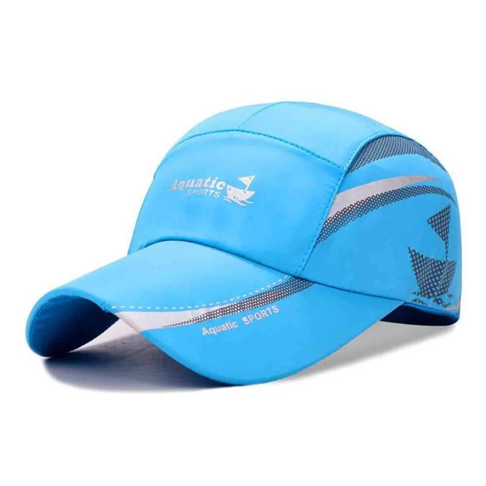 Schnell trocknende, verstellbare Unisex-Baseballkappe, Sonnenschutzhut für Golf, Angeln, Outdoor-Sportaktivitäten – Bild 3