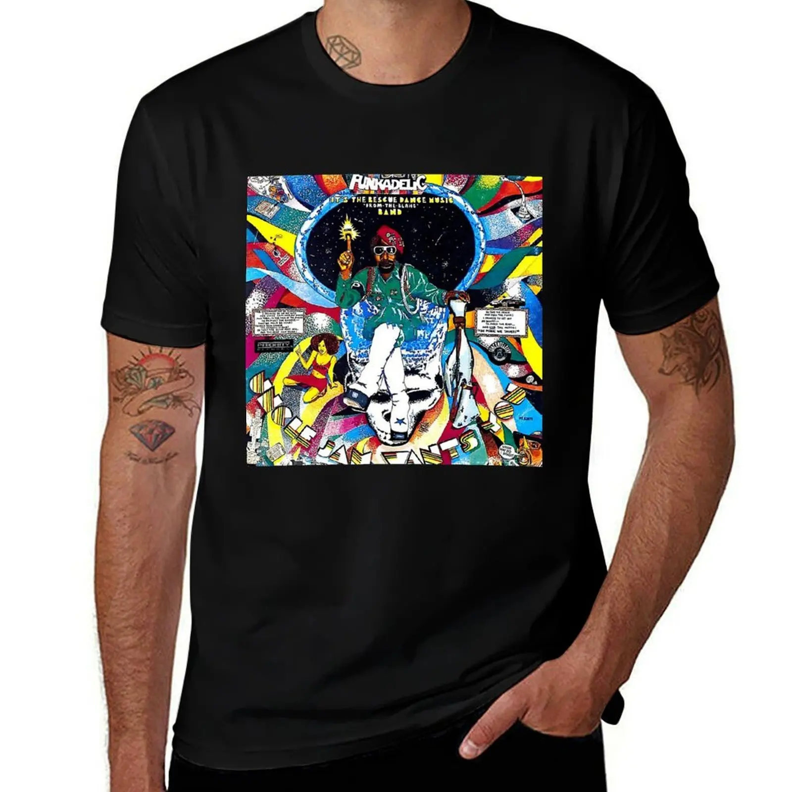 

UNCLE JAM WANTS YOU Funk Rock Poster Funkadelic T-Shirt Trendy Casual Short Sleeve Shirt