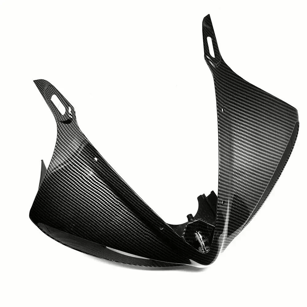 Carbon Fiber Color Front Nose Upper Headlight Fairing For YAMAHA YZF R6 2003 2004 2005