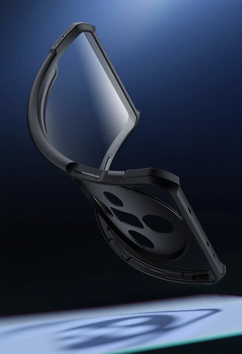 Xundd Hülle für Oppo Find X9 Ultra, stoßfest mit Airbags, PC&TPU, matt-transparent, Anti-Sturz-Schutzhülle für Find X9 Ultra – Detail 10