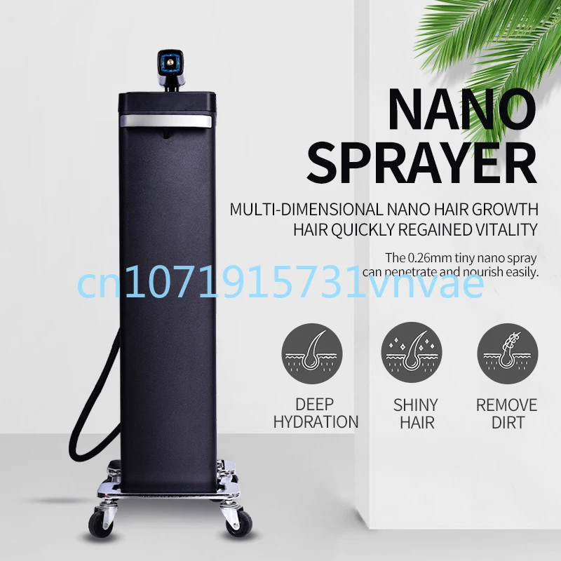 

Top Professional Detachable Nozzle Nano Micromist Hair Care Steam Machine&Hair Salon Nano Micro Mist Gun Hair Steamer Machine