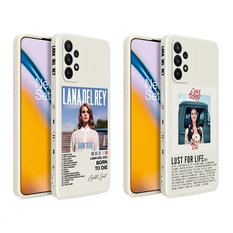 Lana Del Rey Lust for Life Phone Case For Samsung A54 A34 A73 A53 A33 A23 A14 A13 A03 A03S A04 A04S A04E A72 A52 A71 A51 4G 5G