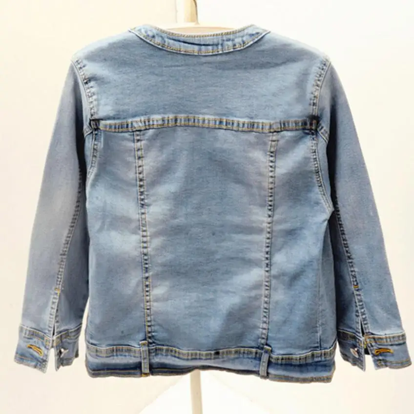 New Ladies Denim Jackets Jeans Coat  women's clothing Casual Jackets Women