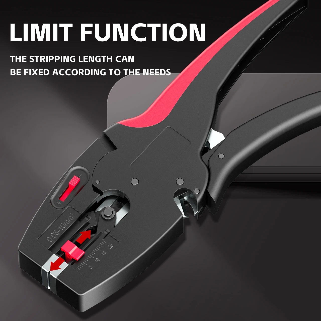 Automatic Wire Stripper and Cutter Pliers 2 in 1 Heavy Duty Tools 0.03-10mm²/32-7AWG Mini Multifunctional Electrical Repair