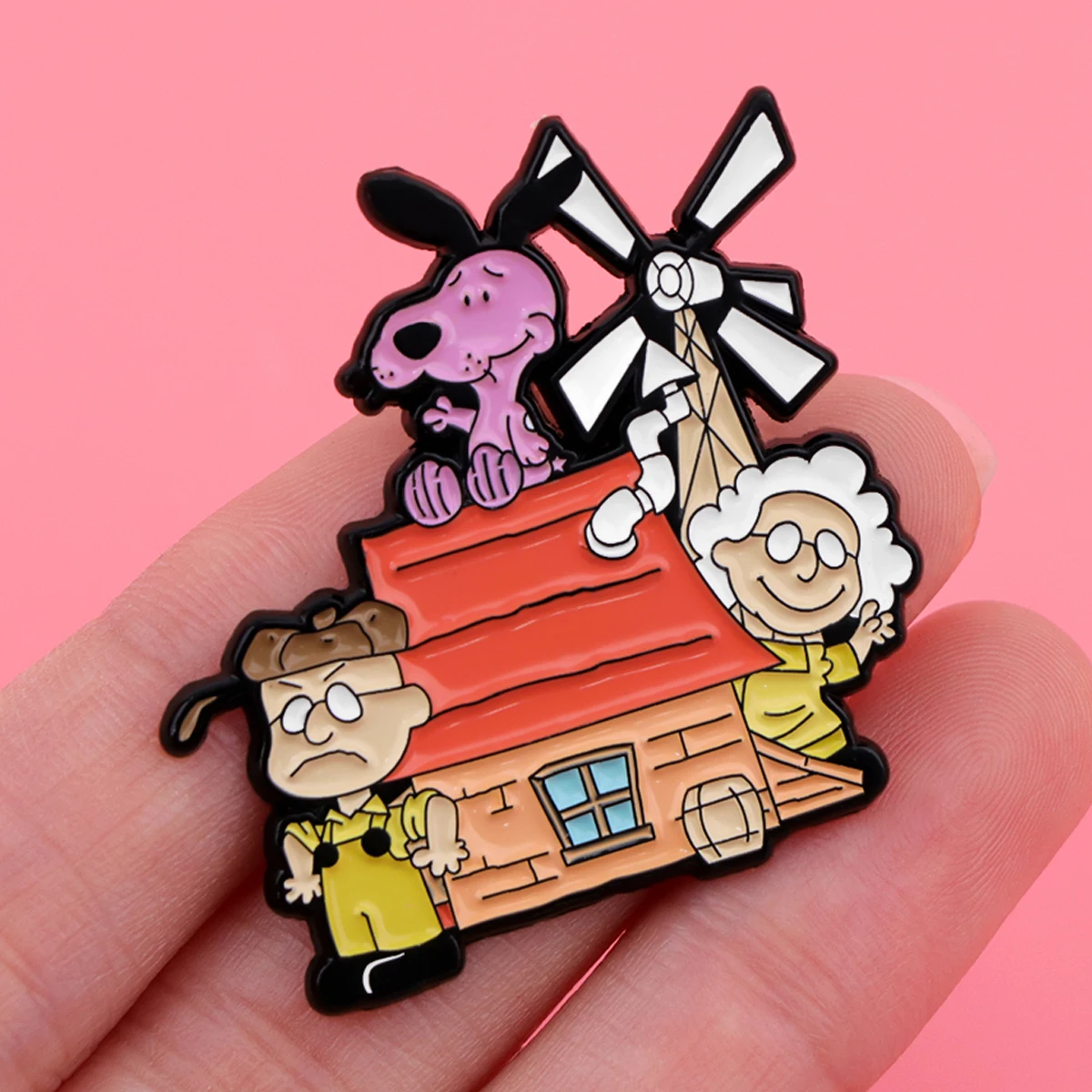 Funny Cartoon Dog Pins Classic Anime Badges Brooches for Clothing Enamel Pin Women's Badges Jewelry Accessories Gifts for Kids image 5