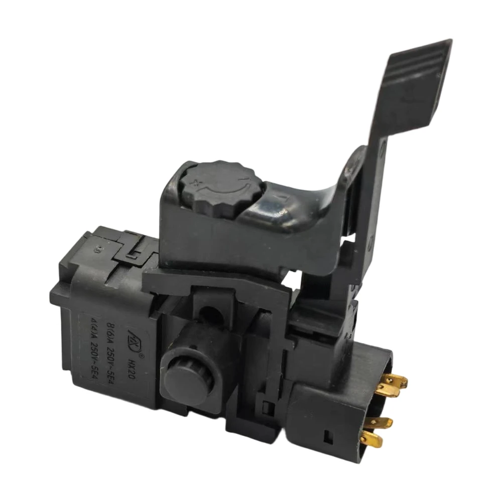6A 250V AC Speed Governing Interruptor de gatilho de ação de travamento para broca Bosch 500