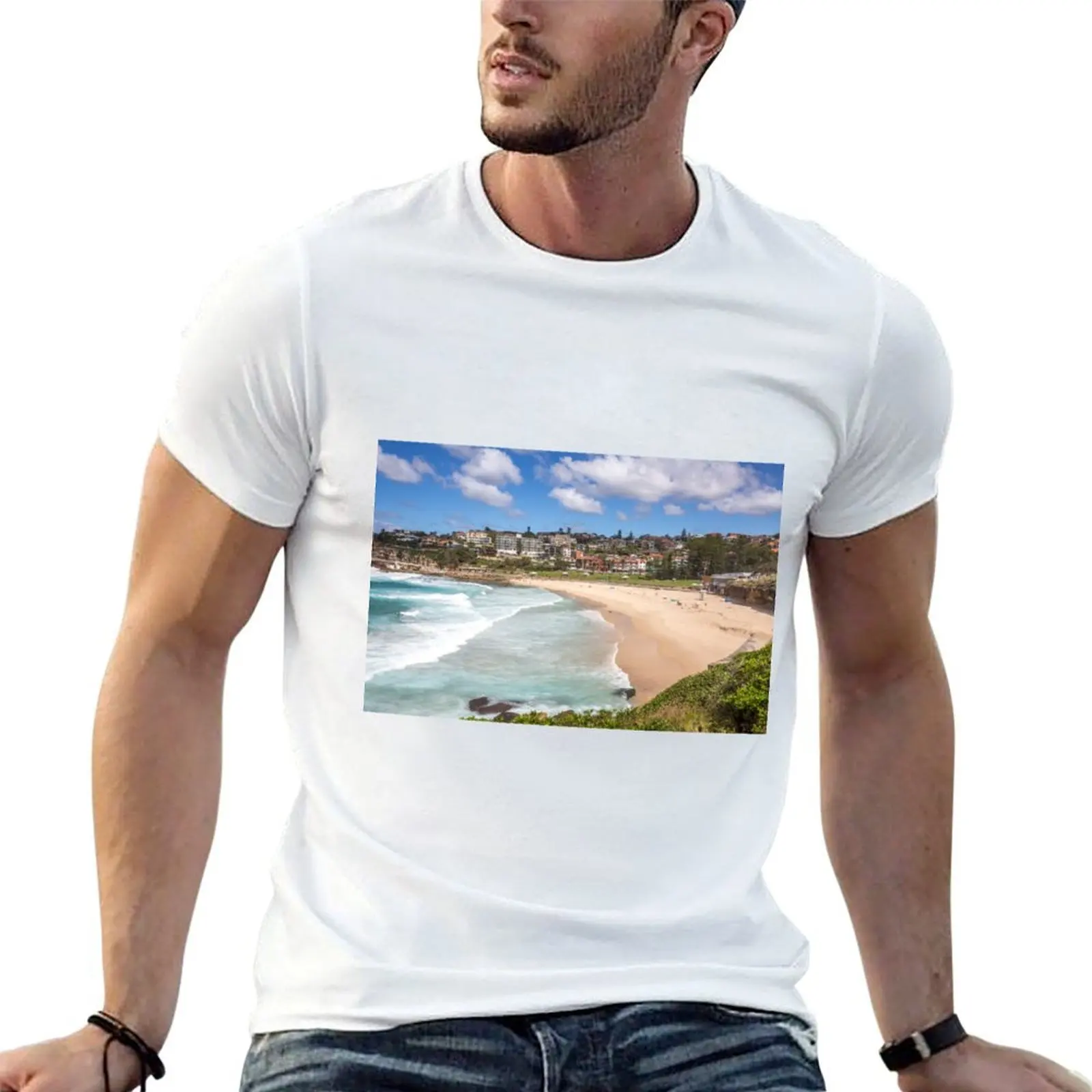 Bronte beach Sydney Eastern suburbs футболка забавные футболки мужская мужская футболка хлопок 100% футболки для мужчин забавная футболка с графикой