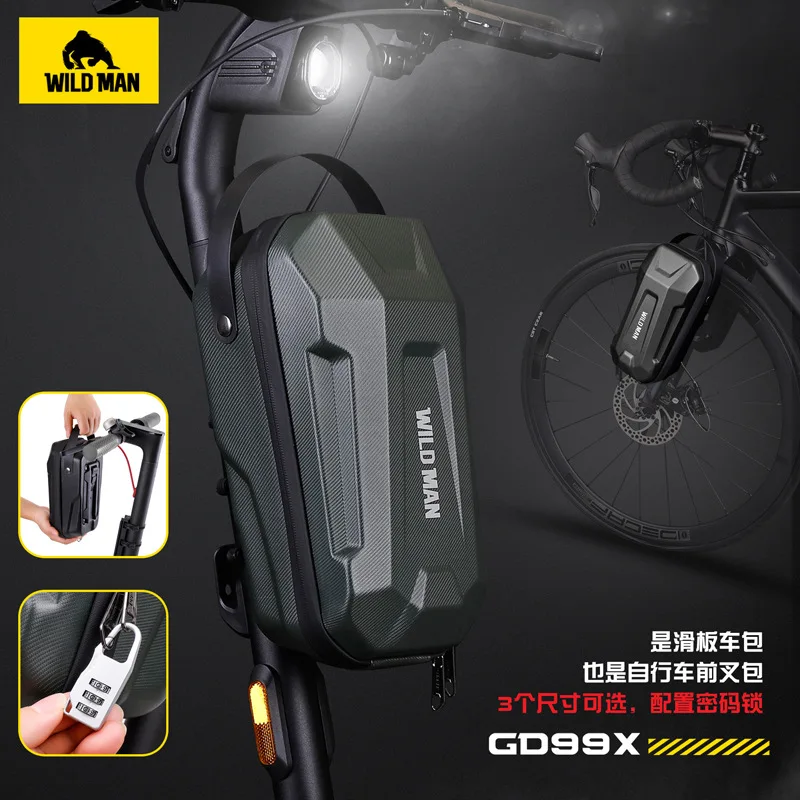 

Electric Scooter EVA Hard Shell Quick Release Hanging Car Head Bag Folding Electric Bicycle Head Bag Bicycle Bags Bicycle Bags