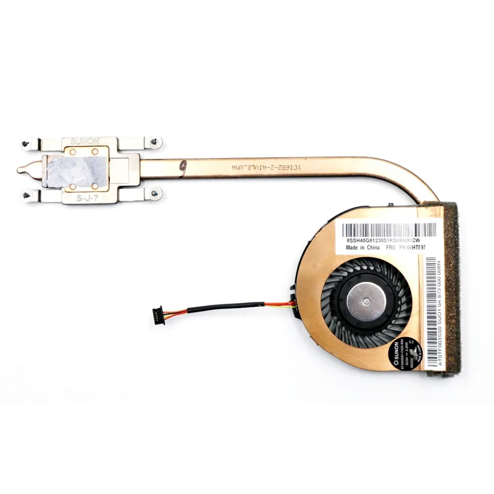 Radiateur de refroidissement du processeur pour Lenovo ThinkPad T450, dissipateur thermique et ventilateur FRU 04X5944 00HT597