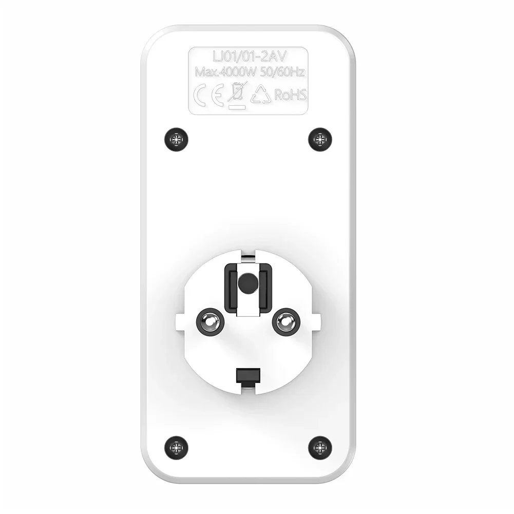 Enchufe múltiple 6 en 1 con USB, regleta de enchufe múltiple con divisor USB, enchufe de expansión, convertidor de enchufe de extensión de alimentación