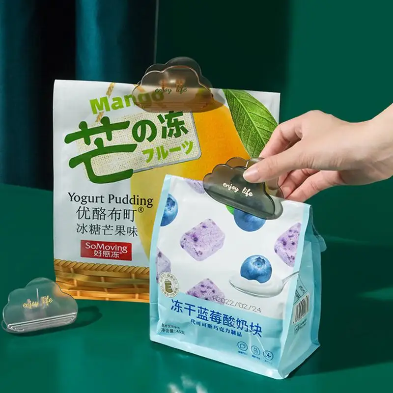 แม่เหล็กติดตู้เย็นตู้เย็นตู้เย็นชิปคลิปคลิปอาหารคลิปปิดผนึกถุง Strong คลิปแม่เหล็กสําหรับมันฝรั่งทอดถั่ว Candy