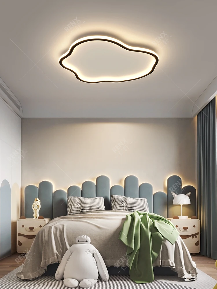 

Light in the bedroom Nordic minimalist designer personality creative clouds children's room lights