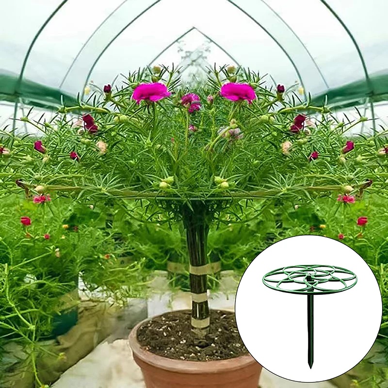 1Pc Plastic Garden Stackable Bonsai Climbing Frame Plant Cages Frame Plants Support Stand Climbing Vine Rack Gardening Supplies