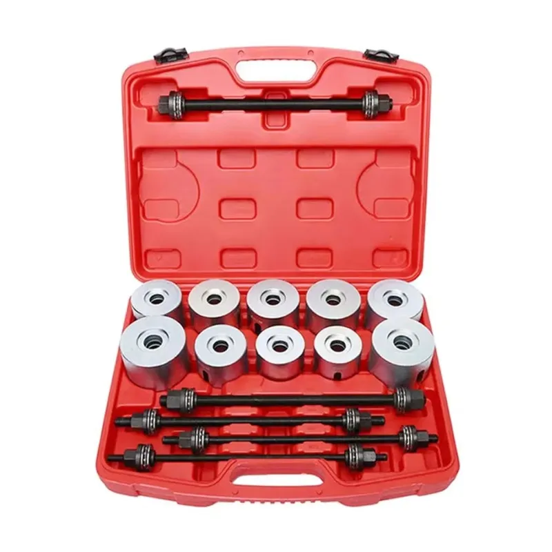 

27pc Universal Bearing Removal And Insertion Tool Set Press Pull Sleeve Kit for Bushes And Bearings