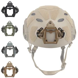 Adaptador de montaje NVG de tres agujeros para casco táctico, dispositivo de visión nocturna de disparo rápido, accesorios de soporte