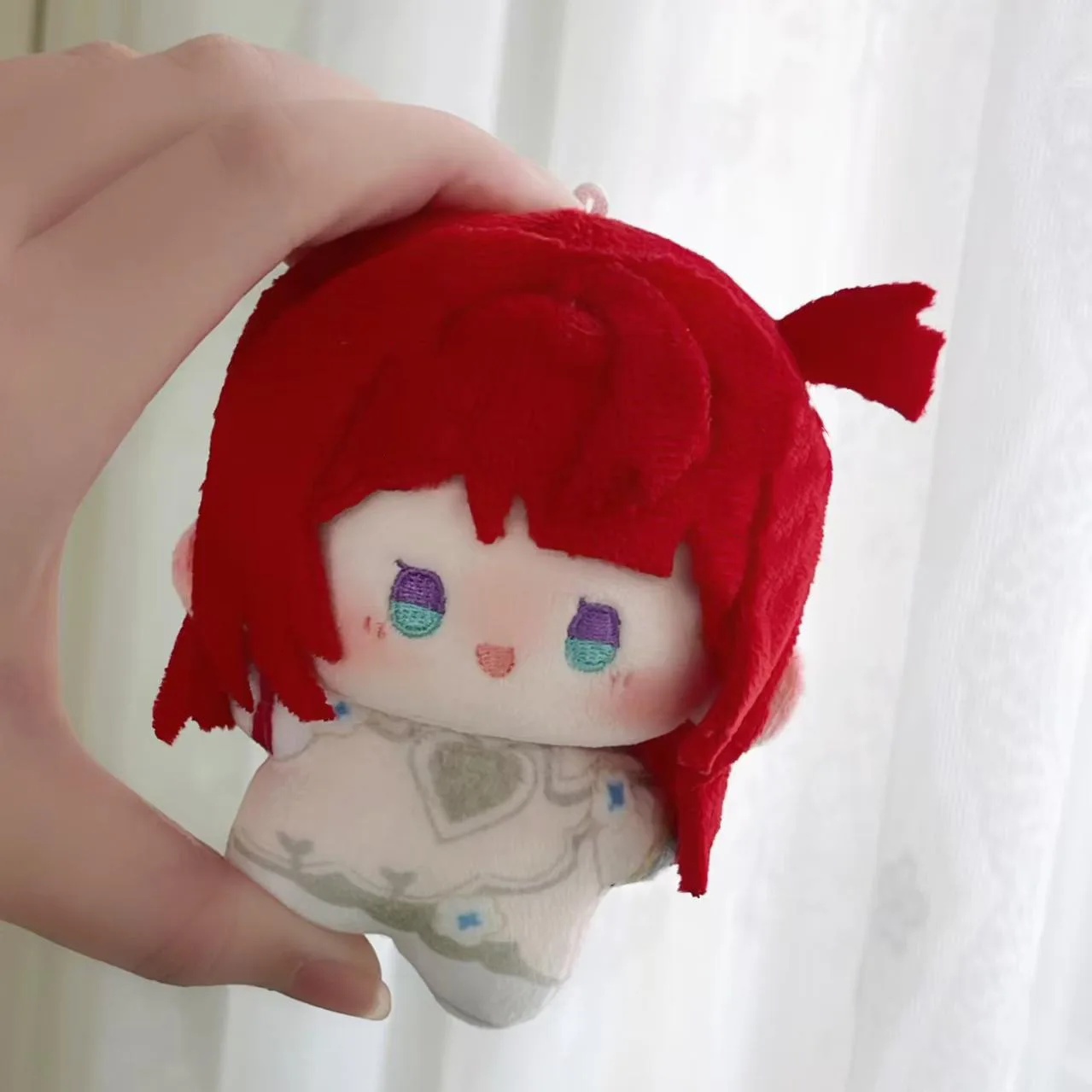 10cm Anime Honkai Star Rail Tribios Sushang Plushie Stuffed Doll Toys Tribios Plush Pendant Keychain Doll Birthday Xmas Gifts view 3