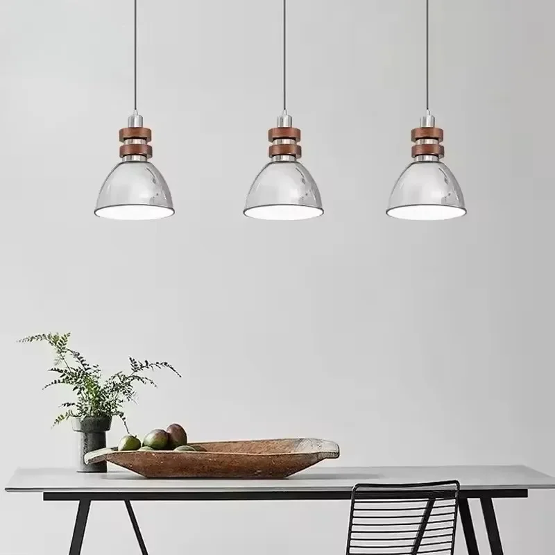 العتيقة غرفة نوم اللوح الأمامي الحديد مطلي قلادة ضوء الحديثة الحد الأدنى الرجعية فندق مطعم بار تركيبات الإضاءة الديكور #2