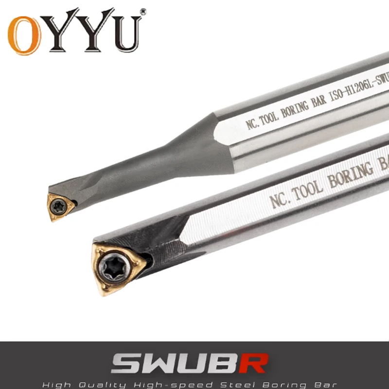 

SWUBR High Speed Steel Anti-Seismic CNC Internal Turning Tool Boring Bar H05G H06H H07H H10K H1005K H1006K H1205K H1605K SWUBR06