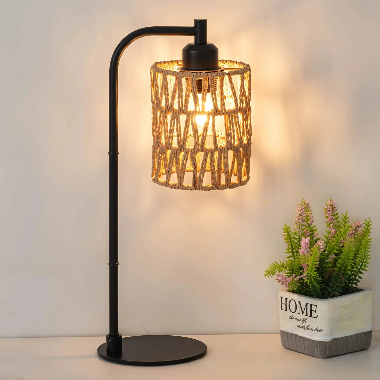 Eye-protecting table lamp for creative decoration of bedroom atmosphere