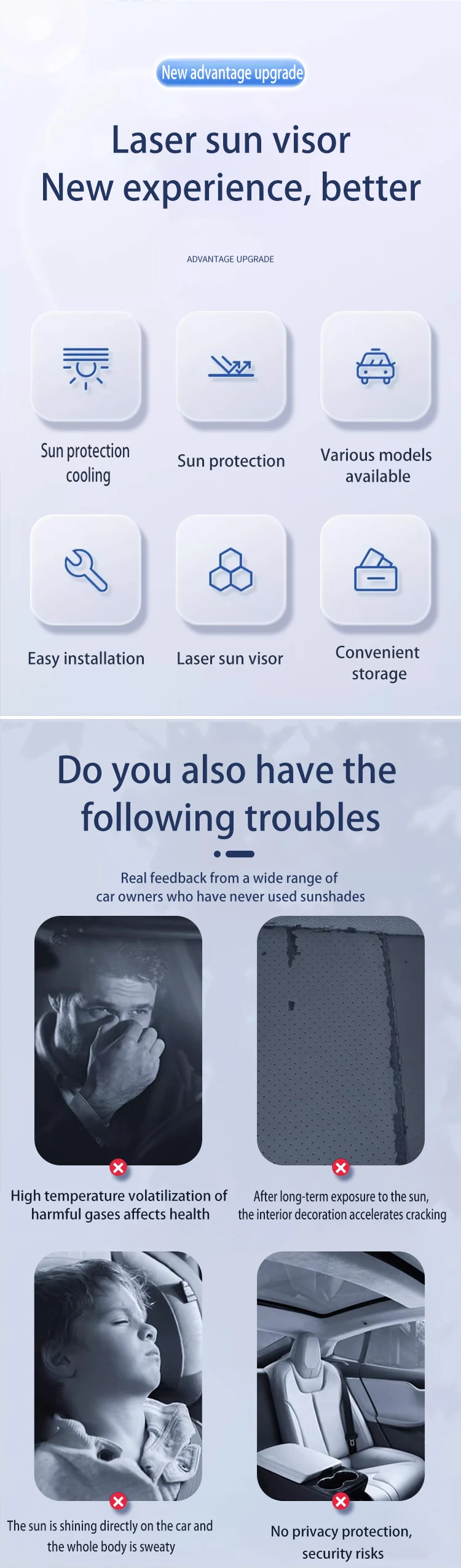 Auto-Sonnenblende für Jetour T2 Traveller 2023~2026 2024 – Frontscheiben-Sonnenschutz mit Wärmeisolierung für den Sommer, Kühlzubehör – Detail 4