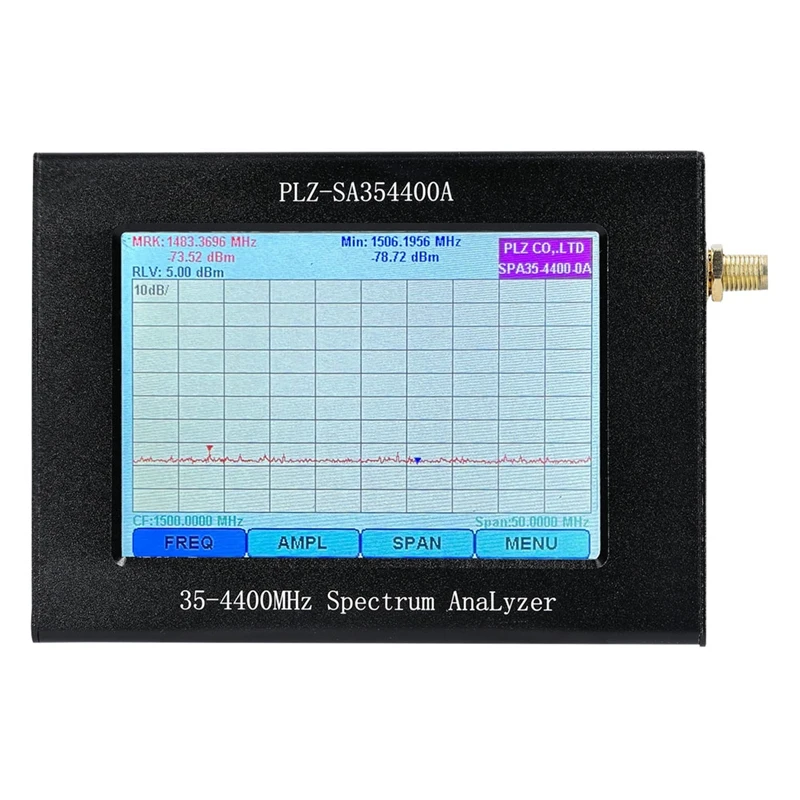 PLZ-SA35-4400-A1 Spectrum Network Analyzer Signal-Source Tracking-Source 35-4400Mhz Amplitude Bandwidth Frequency LCD