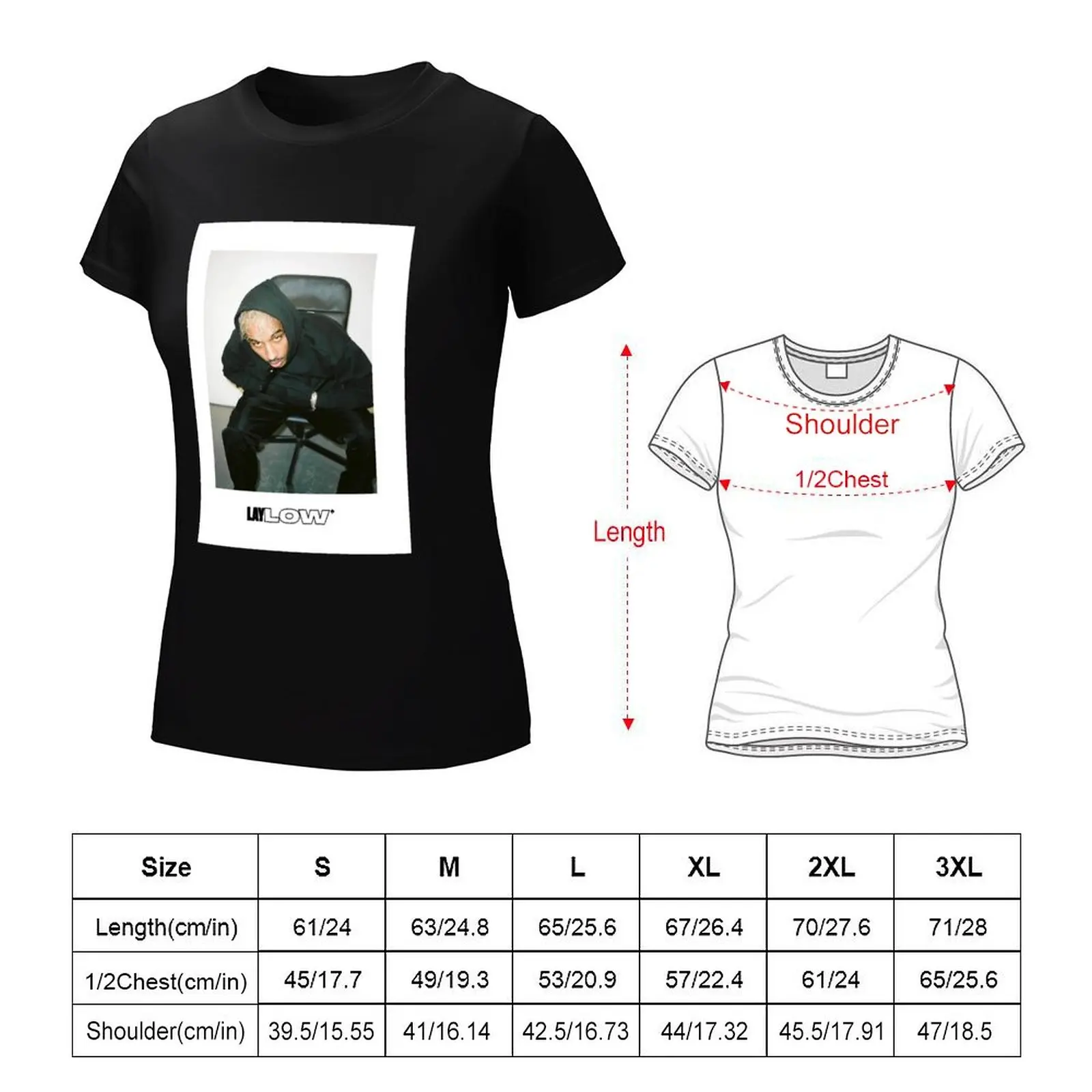 Laylow - Studio Portrait T-Shirt graphics cute clothes Blouse cute tops Women t shirt