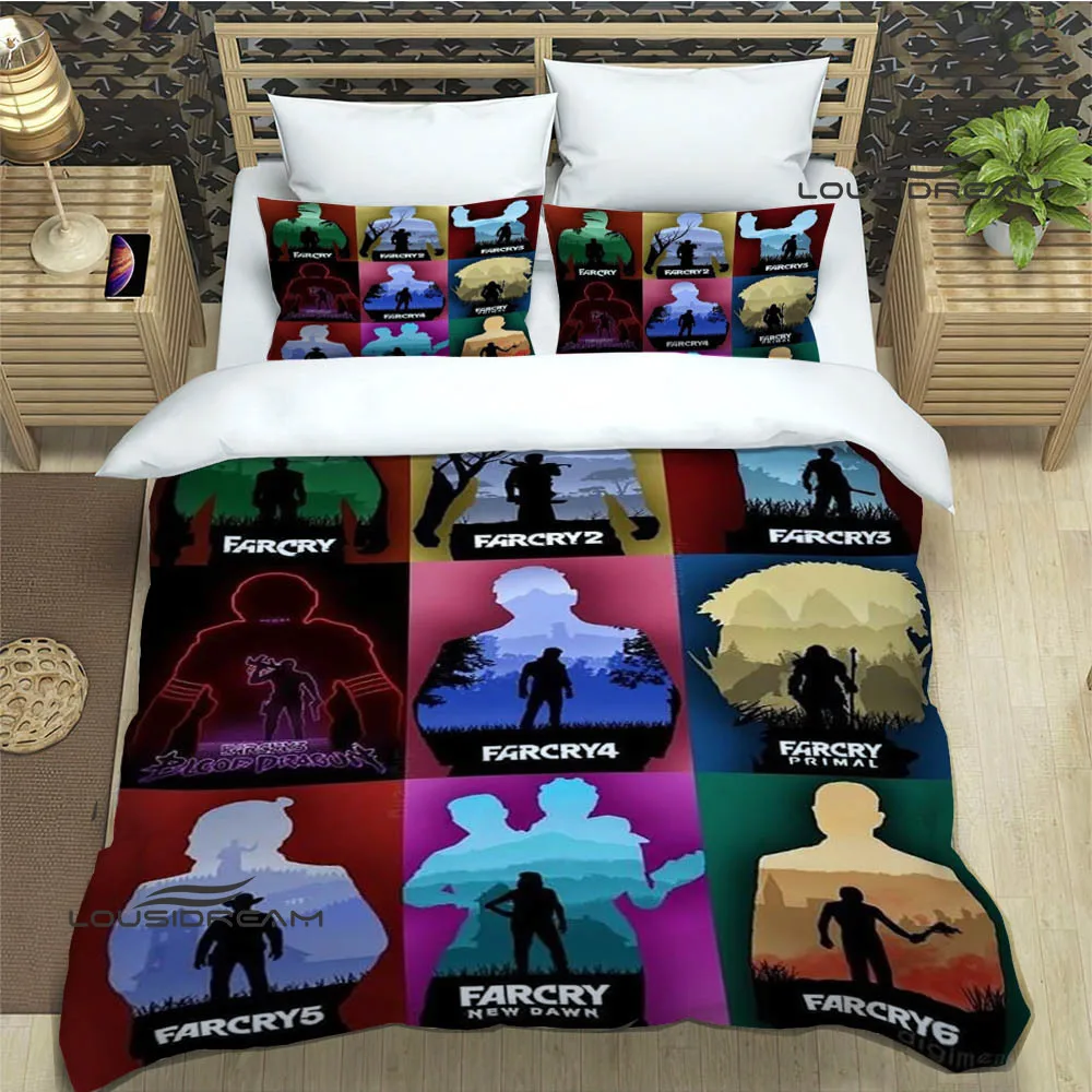 3D Game Farcry printed Cartoon Bedding Sets exquisite bed supplies set duvet cover bed comforter set luxury birthday gift