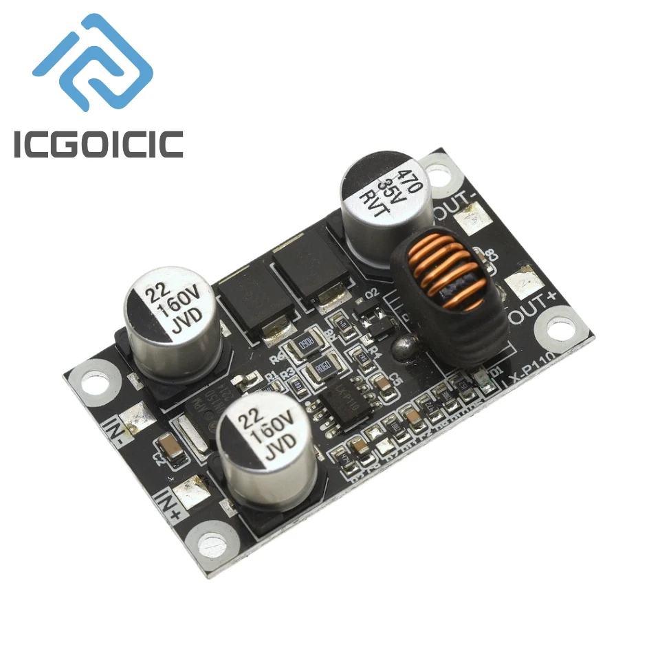 DC-DC-Abwärtsmodul 10–130 V auf 5 V/9 V/12 V/24 V, 5 A Hochleistungs-Abwärtswandler für industrielle Solar-Solar