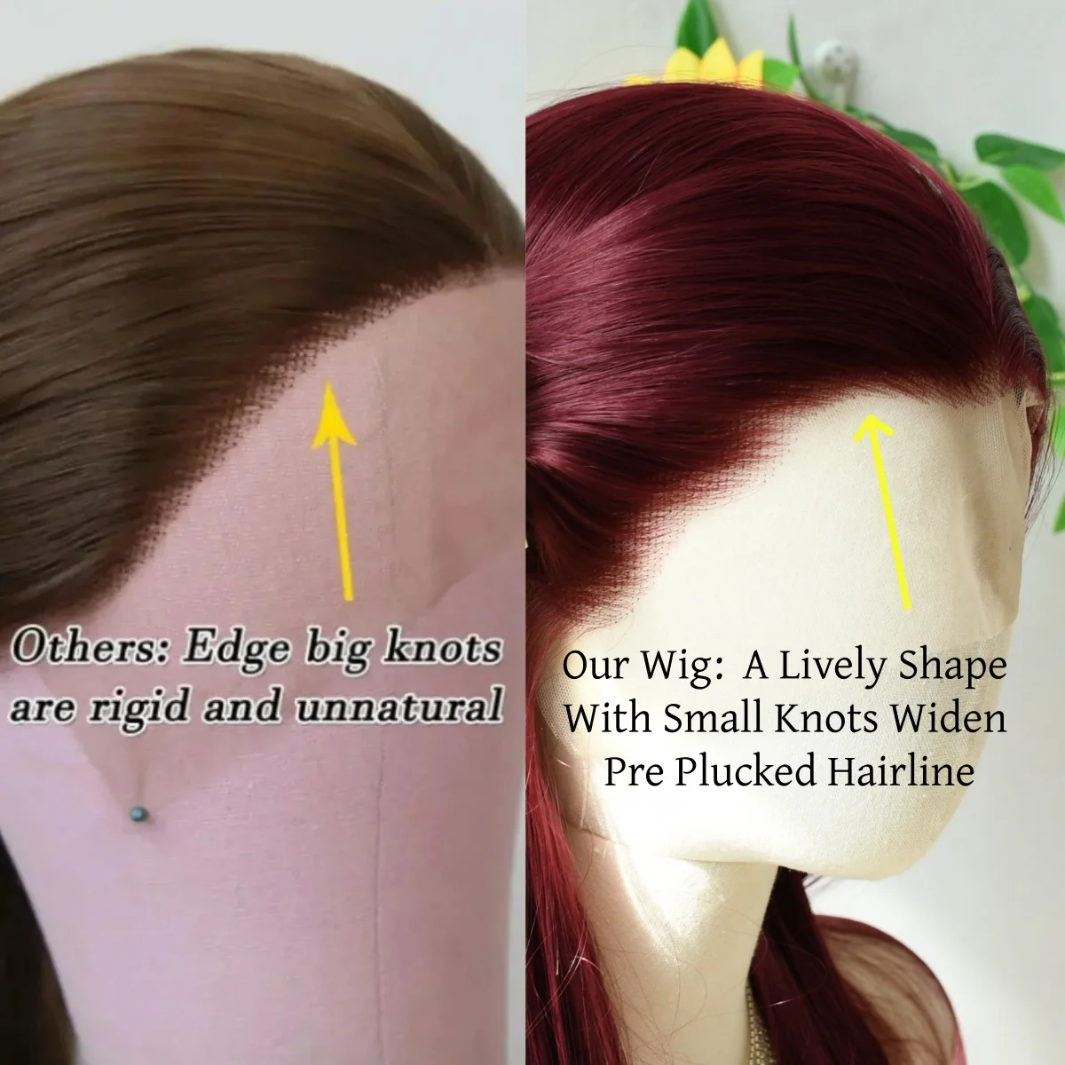 بورجوندي الأحمر شعر مستعار العظام مستقيم الدانتيل الباروكة الأمامية 99J اللون 13X4 HD شفافة قبل قطعها غلويليس الاصطناعية تأثيري للبيع