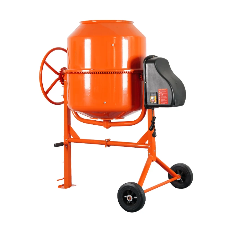 

Бетоносмеситель 1м³ портативный с двигателем, мини-бетономешалка