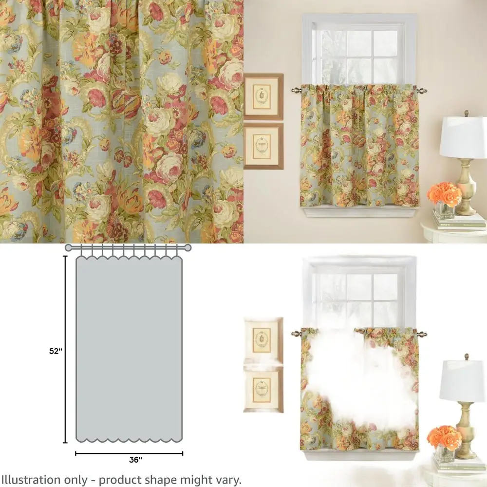 

Cotton Tiered Panel with Elegant Texture - 52 x 36