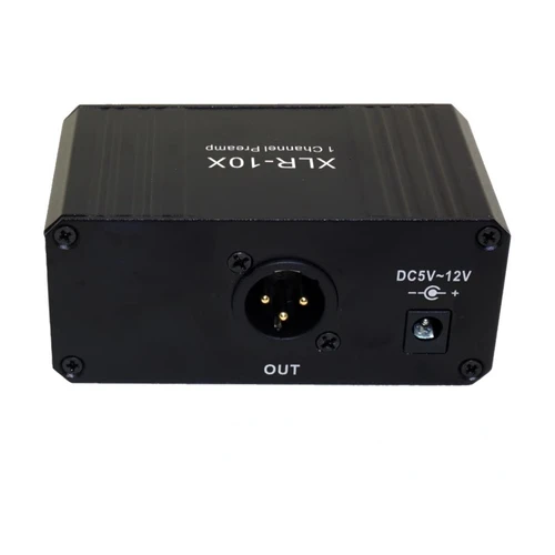 Imagen 2 del producto GHXAMP-preamplificador de audio equilibrado, amplificador de micrófono dinámico, interfaz XLR de un solo canal, NE5532 DC5V-12V