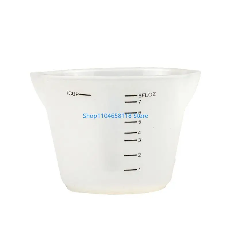 Silicone Measuring Cups for Acrylic Paint Pouring Cup Making Nonstick Reusable