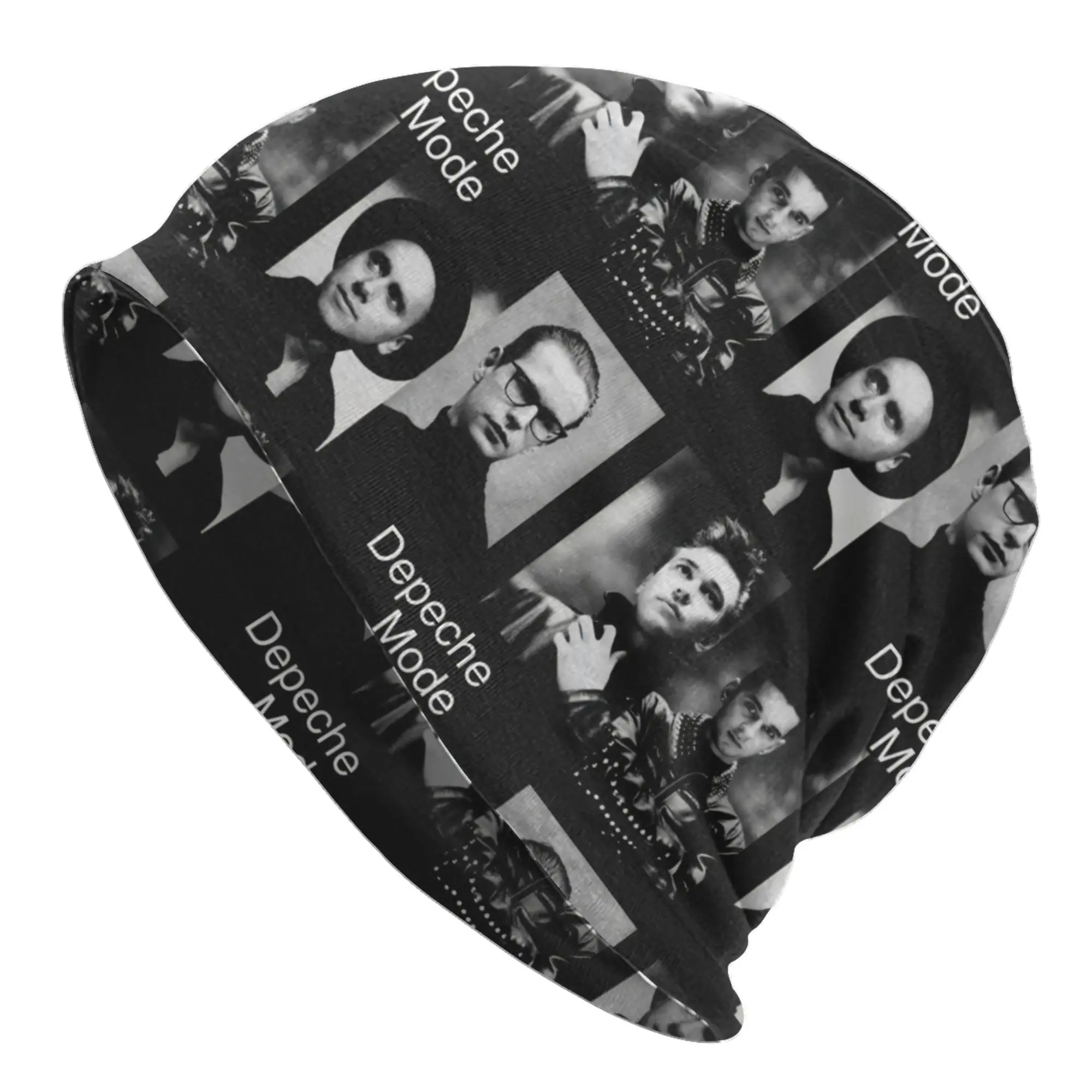 Electronic Rock D-Depeche Cool M-Mode Skullies Beanies Caps Cool Winter Warm Women Men Knit Hat Unisex Adult  Bonnet Hats