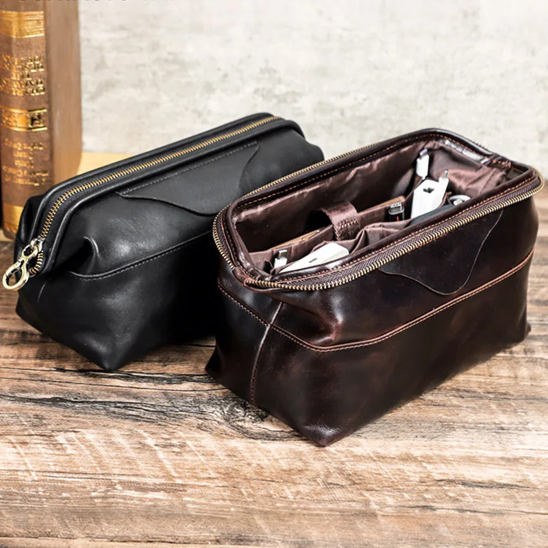 genuine-leather-electronic-organizer-bag-durable-multi-functional-travel-tech-pouch-for-cables-chargers-gadgets
