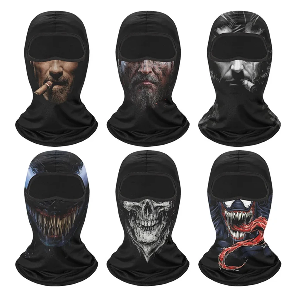 Balaclava Outdoor Cool Sunscreen Motorcycle Cycling Face Mask Full Face Cover Men Helmet Hood Motorcycle Accessories Biker Mask