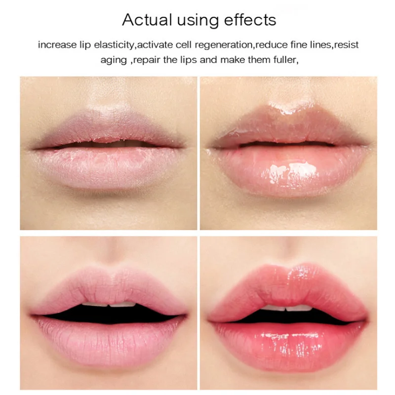 Long Lasting Lip Augmentation Liquid Moisturizing Repairing Reduce Lip Line Increases Elasticity Lip Plumper Gloss Sexy Beauty