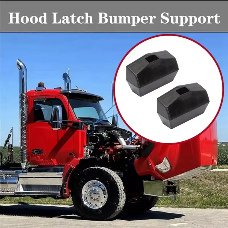 B05C-Hood Bumper Support Bracket Engine Untuk Peterbilt 579 Kenworth T680 T880 Suku Cadang L85-6082 L856082 M75682