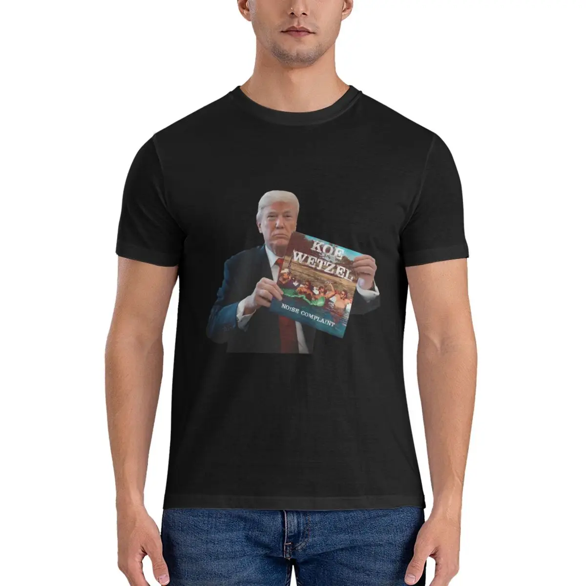 Trump & Koe Men's T Shirts jessie murph Tee Shirt Short Sleeve Round Neck T-Shirt Cotton Printed official-website tops fugees