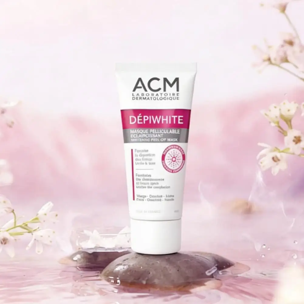 ACM cuidado de la piel coreano Depiwhite blanqueamiento enseñanza mascarilla Facial para hidratación profunda brillo puntos negros queratina aclara el punto