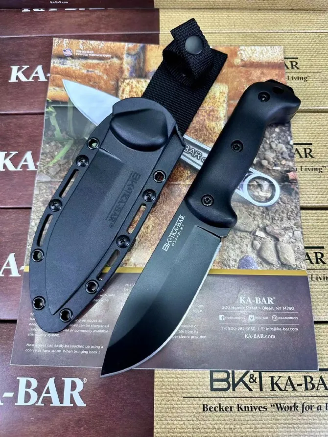 Cuchillo táctico de supervivencia en el desierto, cuchillo recto de caza, herramienta de rescate de emergencia montada, pesca, c